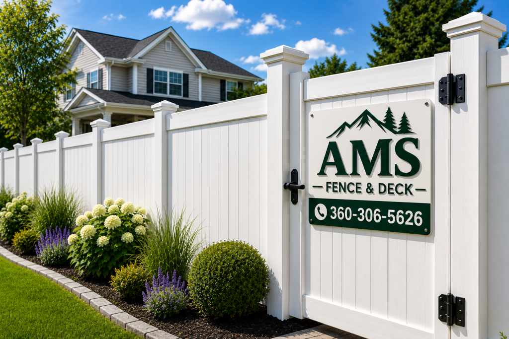 Vinyl Fencing design illustration