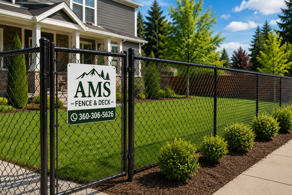 Chain Link Fencing design illustration